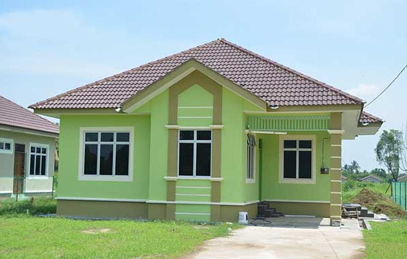 Sơn nhà màu Màu xanh lá cây được sử dụng cho phòng khách, ban công, nhà bếp, phòng ngủ và cả ngoại thất. Có thể kết hợp sơn nhà màu xanh lá cây với nội thất màu trắng, vàng cát, nâu gỗ hay màu beige. 